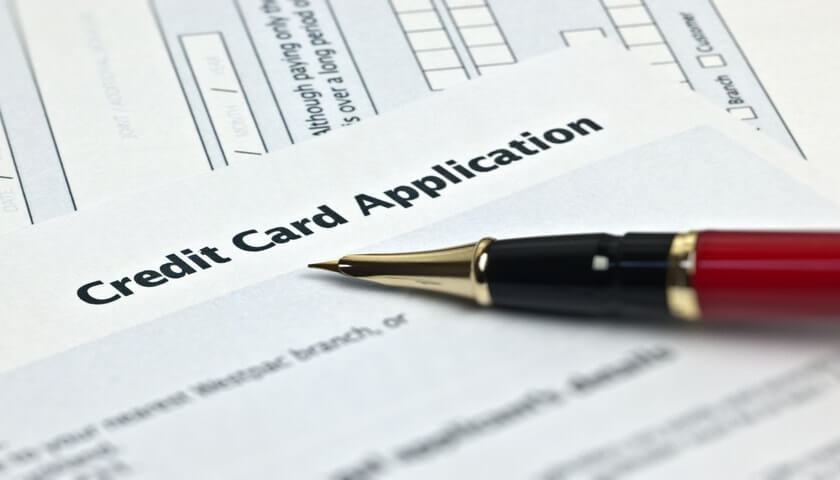 credit card application